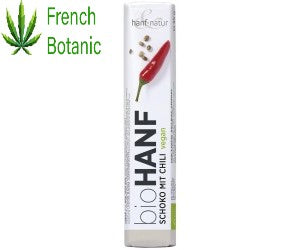 Barre de chocolat biologique au chanvre épicé 35g