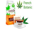 Café moulu graines de chanvre avec CBD