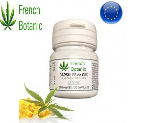 Capsules de CBD 600 mg