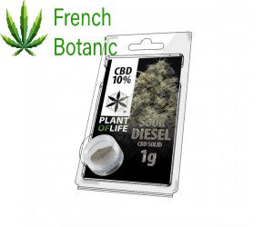 CBD SOLIDE 10% SOUR DIESEL 1g