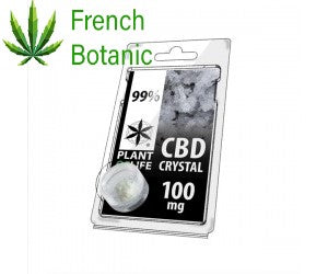 Cristaux de CBD 99% pur 100mg