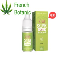 E-liquide CBD Kiwi Skunk 600mg