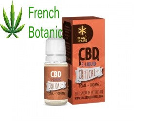 E-liquide CRITICAL+ 100mg de CBD