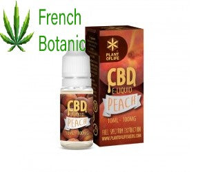 E-liquide PEACH 100mg de CBD