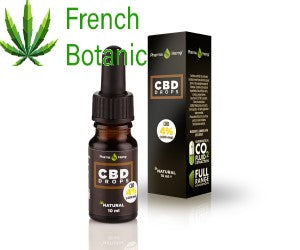 Huile de CBD 4% à l'huile de chanvre