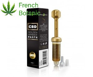 Pâte Ambre jaune à 20 % de CBD Pharma Hemp 5 ml