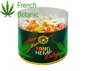 Sucette CANNABIS FRUIT lot de 80pcs