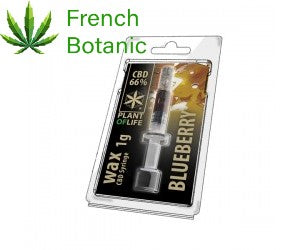 WAX BLUEBERRY 66% CBD 1ML