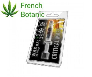 WAX CRITICAL MASS 66% CBD 0.5ML