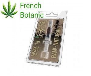 WAX NATURAL  66% CBD 1ML